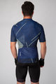 HOLOKOLO Cycling short sleeve jersey and shorts - SPARKLE - black/blue