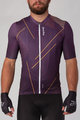 HOLOKOLO Cycling short sleeve jersey - SPARKLE - purple