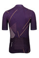 HOLOKOLO Cycling short sleeve jersey and shorts - SPARKLE - purple/black