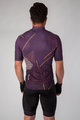 HOLOKOLO Cycling short sleeve jersey - SPARKLE - purple