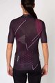 HOLOKOLO Cycling short sleeve jersey - SPARKLE LADY - black