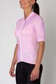 HOLOKOLO Cycling short sleeve jersey - SPARKLE LADY - pink