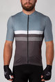 HOLOKOLO Cycling short sleeve jersey and shorts - SPORTY - grey/white/black
