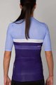 HOLOKOLO Cycling short sleeve jersey - SPORTY LADY - blue/light blue