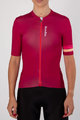 HOLOKOLO Cycling short sleeve jersey - HAPPY ELITE LADY - bordeaux