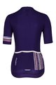 HOLOKOLO Cycling short sleeve jersey - EXCITED ELITE LADY - blue
