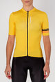 HOLOKOLO Cycling short sleeve jersey and shorts - JOLLY ELITE LADY - yellow/black