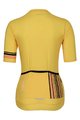 HOLOKOLO Cycling short sleeve jersey and shorts - JOLLY ELITE LADY - yellow/black