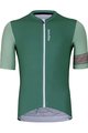 HOLOKOLO Cycling short sleeve jersey and shorts - KIND ELITE - green/black
