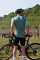 HOLOKOLO Cycling short sleeve jersey and shorts - KIND ELITE - green/black