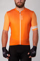 HOLOKOLO Cycling short sleeve jersey and shorts - JUICY ELITE - orange/black