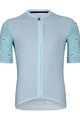 HOLOKOLO Cycling short sleeve jersey and shorts - DELICATE ELITE - light blue/black