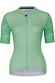 HOLOKOLO Cycling short sleeve jersey and shorts - FRESH ELITE LADY - green/black