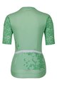 HOLOKOLO Cycling short sleeve jersey and shorts - FRESH ELITE LADY - green/black