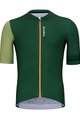 HOLOKOLO Cycling short sleeve jersey and shorts - LUCKY ELITE - black/green
