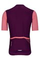 HOLOKOLO Cycling short sleeve jersey - ENJOYABLE ELITE - pink/purple