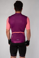 HOLOKOLO Cycling short sleeve jersey and shorts - ENJOYABLE ELITE - black/pink/purple