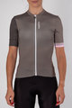 HOLOKOLO Cycling short sleeve jersey and shorts - CONTENT ELITE LADY - black/brown