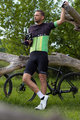 HOLOKOLO Cycling short sleeve jersey - OPTIMISTIC ELITE - green/black