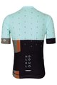 HOLOKOLO Cycling short sleeve jersey and shorts - GRATEFUL ELITE - black/light blue