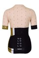 HOLOKOLO Cycling short sleeve jersey and shorts - ENJOYABLE ELITE LADY - orange/black