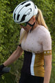 HOLOKOLO Cycling short sleeve jersey and shorts - ENJOYABLE ELITE LADY - orange/black