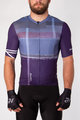 HOLOKOLO Cycling short sleeve jersey and shorts - EUPHORIC ELITE - black/purple