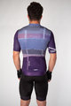 HOLOKOLO Cycling short sleeve jersey and shorts - EUPHORIC ELITE - black/purple