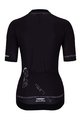 HOLOKOLO Cycling short sleeve jersey - PLAYFUL ELITE LADY - black