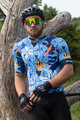 HOLOKOLO Cycling short sleeve jersey - PASSIONATE ELITE - white/orange/blue