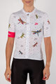 HOLOKOLO Cycling short sleeve jersey - ALIVE ELITE LADY - pink/white