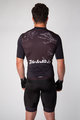 HOLOKOLO Cycling short sleeve jersey - CRAZY ELITE - black/white