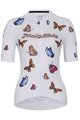 HOLOKOLO Cycling short sleeve jersey - CHEERFUL ELITE LADY - multicolour/white