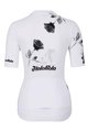 HOLOKOLO Cycling short sleeve jersey and shorts - CALM ELITE LADY - white/black/grey