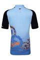 HOLOKOLO Cycling short sleeve jersey and shorts - BIKERS KIDS - blue/black/white