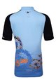 HOLOKOLO Cycling short sleeve jersey and shorts - BIKERS KIDS - blue/black/white