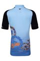 HOLOKOLO Cycling short sleeve jersey - BIKERS KIDS - black/blue