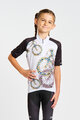 HOLOKOLO Cycling short sleeve jersey - RIDERS KIDS - black/white