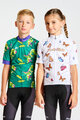 HOLOKOLO Cycling short sleeve jersey - DINOSAURS KIDS - green
