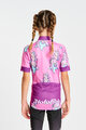 HOLOKOLO Cycling short sleeve jersey - UNICORNS KIDS - pink/multicolour