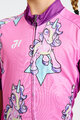 HOLOKOLO Cycling short sleeve jersey - UNICORNS KIDS - pink/multicolour