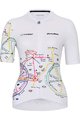 HOLOKOLO Cycling short sleeve jersey - MAAPPI ELITE LADY - multicolour/white