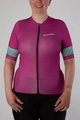 HOLOKOLO Cycling short sleeve jersey - RAINBOW LADY - pink