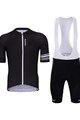 HOLOKOLO Cycling short sleeve jersey and shorts - CONTENT ELITE - black