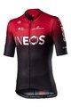 CASTELLI Cycling short sleeve jersey - INEOS 2020 - red/black