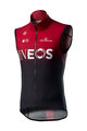 CASTELLI Cycling gilet - INEOS 2020 - black/red