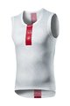 CASTELLI Cycling sleeve less t-shirt - INEOS 2020 PRO MESH - white