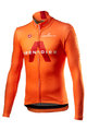 CASTELLI Cycling winter long sleeve jersey - INEOS GRENADIERS '21 - light blue/orange