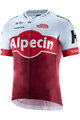 KATUSHA SPORTS Cycling short sleeve jersey - KATUSHA ALPECIN 2018 - bordeaux/light blue