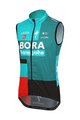 LE COL Cycling gilet - BORA HANSGROHE 2022 - red/black/green